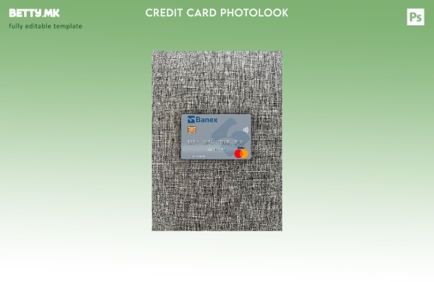 Модерен стил Перу Banco Banex mastercard photolook преден шаблон